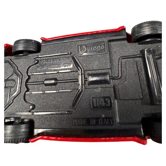 Burago Volkswagen New Beetle Cup 1999 1/43 die cast model made in italy - Picture 2 of 5